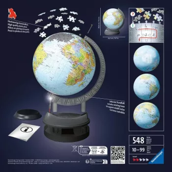 Ravensburger 3D puzzle glóbus so svetlom