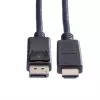 Kábel ROLINE 11445780 1 m DisplayPort na HDMI čierny