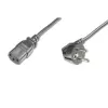 Napájací kábel Digitus AK-440100-018-S 1,8 m CEE7/7 na IEC C13
