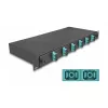 DeLOCK optické zváracie puzdro 67001 čierne kov 482x220x44mm