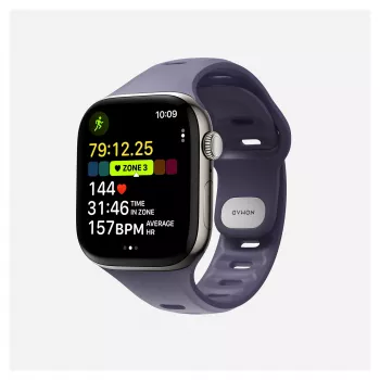 Remienok Nomad Tempo Band fialový guma, kompatibilný so smartwatch, šírka 18 mm, zápästie 135–175 mm