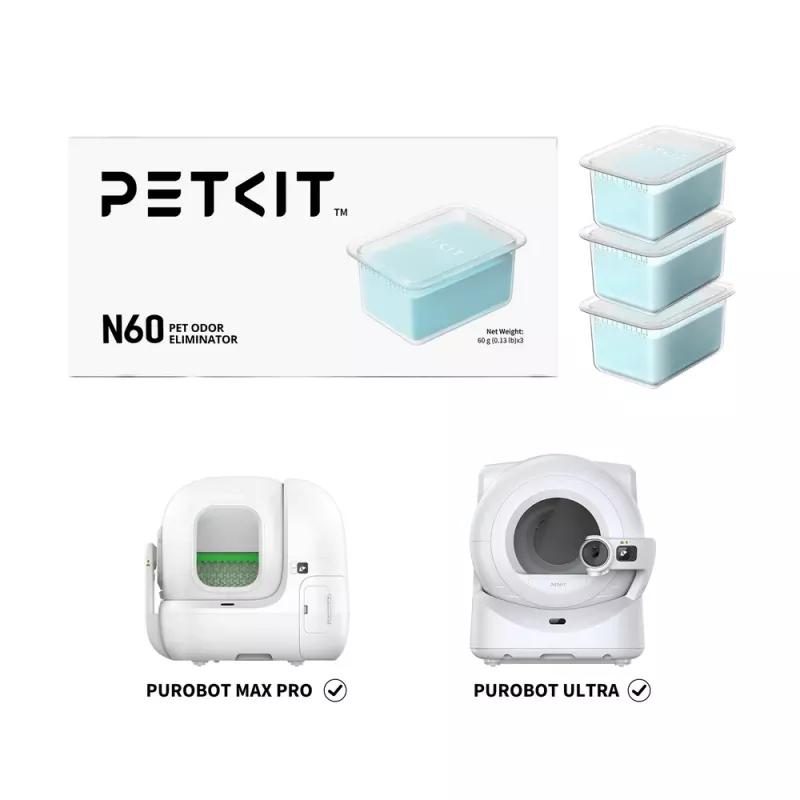 Petkit mačacie WC Purobot Ultra osviežovač vzduchu N60 3 kusy (P9224)
