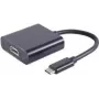 USB grafický adaptér ShiverPeaks BS14-05001 USB 3.2 Gen 1 Type-C čierny