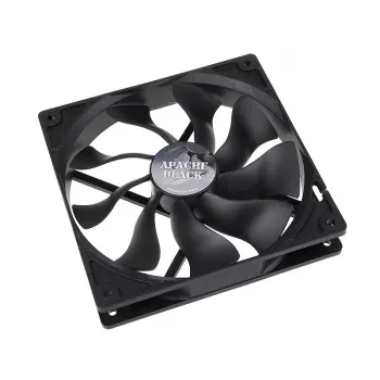 AKASA AK-FN062 140mm čierny ventilátor do skrine