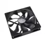 AKASA AK-FN062 140mm čierny ventilátor do skrine