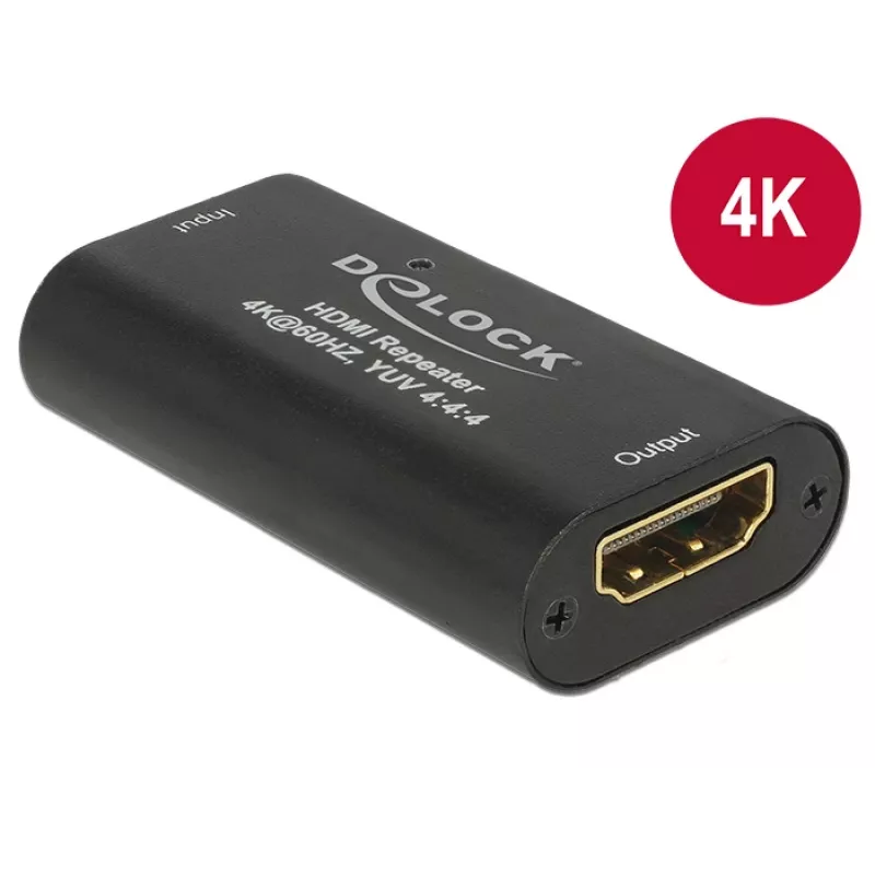 Opakovač HDMI DeLOCK 4K 60 Hz, do 30 m (11462)