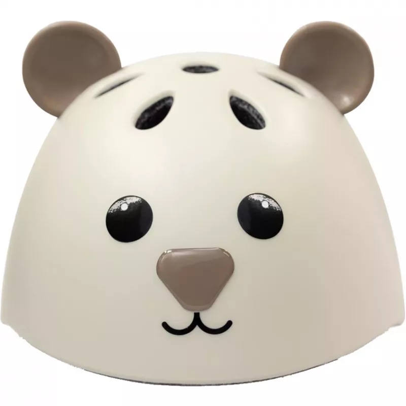 Detská prilba HUDORA Beary mokka, veľkosť 48–52 cm