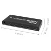 Qoltec 51798 Aktívny HDMI splitter 4 x HDMI 4K x 2K | 3.4Gb/s