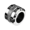 Alphacool Eiszapfen Pro konektor 16 mm hardtube fitting G1/4, balenie 6 ks - chróm