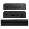 Počítačová skriňa Akasa Newton S UCFF skriňa, Intel NUC, čierna