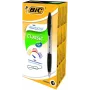 BIC guľôčkové pero ATLANTIS REFRSH 1,0 mm čierne, balenie 12 ks 136717