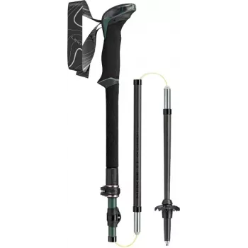 Trekingové palice Leki TR Makalu FX nastaviteľné 110–130 cm, zelená