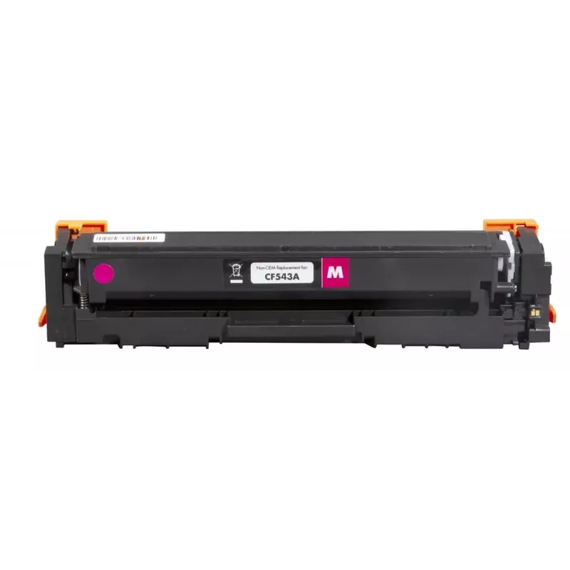 Kompatibilná Static-Control HP náplň č. 203A purpurová 1,4K (CF543A)/Canon CRG-054M nový čip
