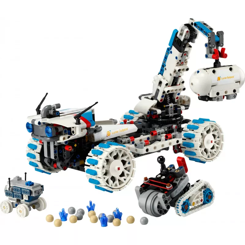 LEGO Technic 42211 Lunar Outpost mesačný rover, stavebnica, 1082 dielikov, 10+