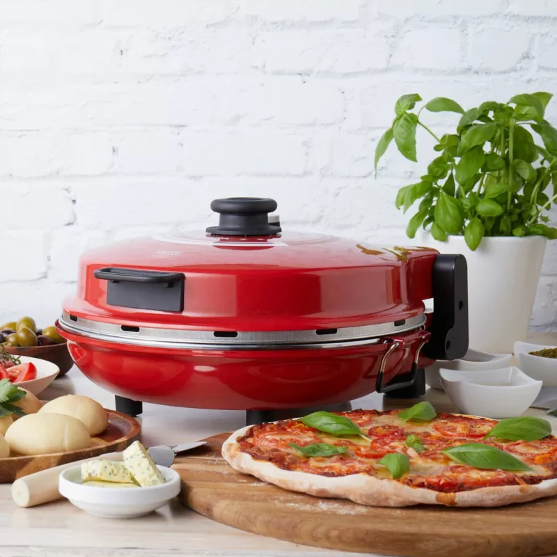 Pizzovač Petra PT5666VDE Bella Pizza 1200 W nepriľnavý povrch, stolná pizza rúra