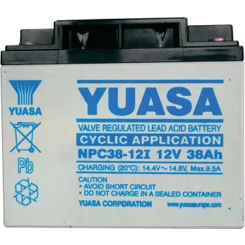 Olovená batéria Yuasa NPC38-12 12V 38Ah