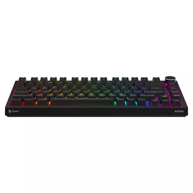 Savio ASTRAL BLACK JADE klávesnica Gaming USB QWERTY US International