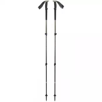 Trekingové palice Trail, fitness zariadenie čierna/olivovozelená, 1 pár, 100–140 cm