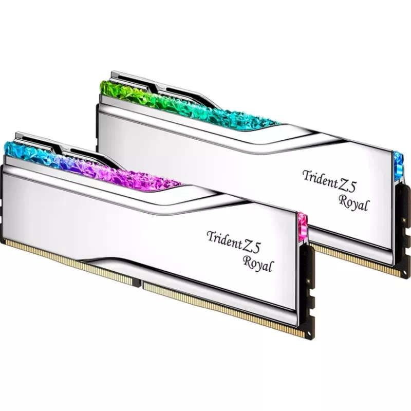 G.Skill Trident Z5 Royal 32 GB (2x16 GB) DDR5-6800 CL34 pamäťová sada, strieborná