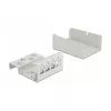 Keystone patch panel DeLOCK 43407 4 porty sivý