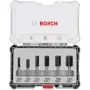 Bosch 2607017466 sada drážkovacích fréz, 6 kusov