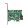 DeLOCK karta PCI Express x1 na 2 x USB 3.2 Gen 1 Type-A + 1 x interný 19-pinový header