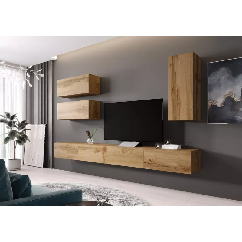 Cama skriňa VIGO 90 uzavretá 90/35/32 dub Wotan