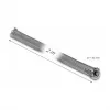 Pletená hadica DeLOCK 20831 2m x 30mm sivá