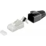 Káblový konektor RJ-45 S/CONN 72067-10S čierny biely