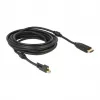 Video kábel adaptér DeLOCK 83732 Mini DisplayPort na HDMI 5 m čierny
