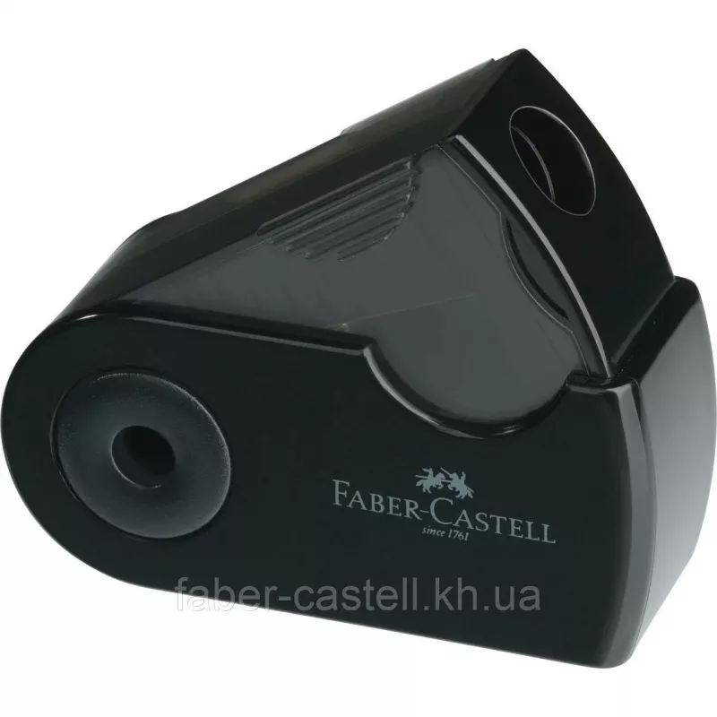 Ručné strúhadlo Faber-Castell 182774 čierna modrá ružová