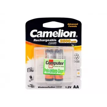 Nabíjacie Ni‑MH AA/HR6 akumulátory CAMELION 2500 mAh, 2 kusy