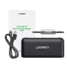 Ugreen CM276 Bluetooth-5.0 audio prijímač AUX klinkový adaptér čierny