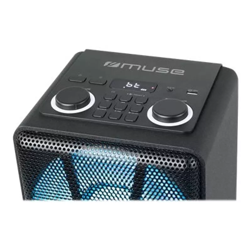 Muse Party Box reproduktor M-1805 DJ 150 W bezdrôtové pripojenie čierny Bluetooth
