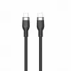 HYPER HyperJuice 240W silikónový USB-C na USB-C kábel (1,8m/2m) - čierny