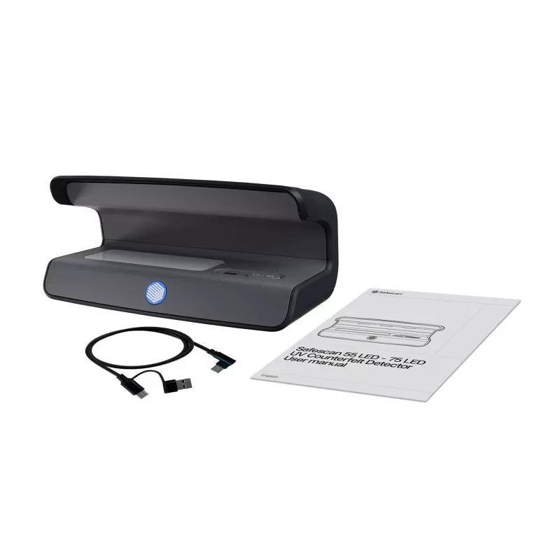 Detektor bankoviek Safescan 131-0723 čierny multi-valutový UV