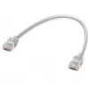 Ubiquiti UACC-Cable-Patch-EL-0.15M-W sieťový kábel Translucent, biely Cat6