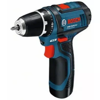 Bosch GSR 10,8-2-LI Professional Keyless čierna, modrá, červená