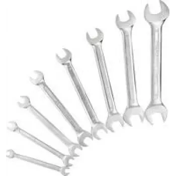 Sada kľúčov ks tools 512.0208 — dvojitý očkový kľúč, 8-dielna