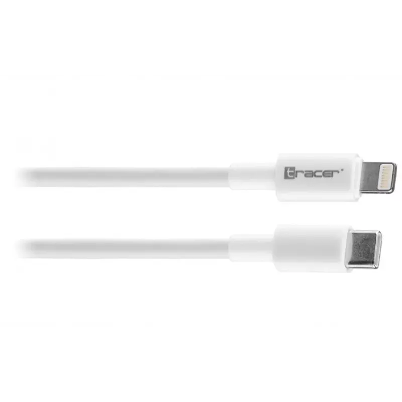 USB Type-C na Lightning kábel TRACER 47169, 1 m, konektor samec na konektor samec