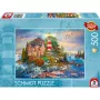 Leuchtturm am Felsen, puzzle 500 dielov