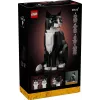 LEGO sada Ideas 21349 Tuxedo Cat stavebnica — zberateľský model z kociek, vystavovací kus