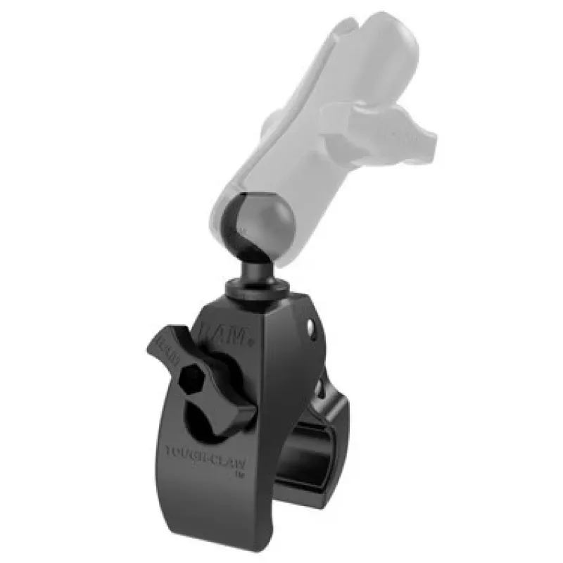 RAM Mounts RAP-B-400U Tough-Claw malá upínacia základňa s guľou 1 palec (2,54 cm), pre lišty 0,625–1,14 palca