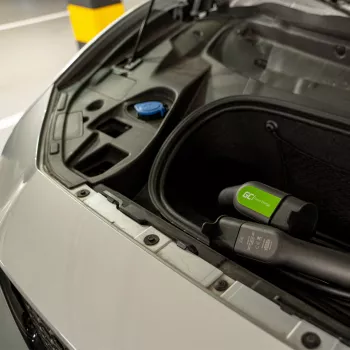 Nabíjací kábel pre elektrické vozidlá Green Cell EV13 čierna Typ 2 5m