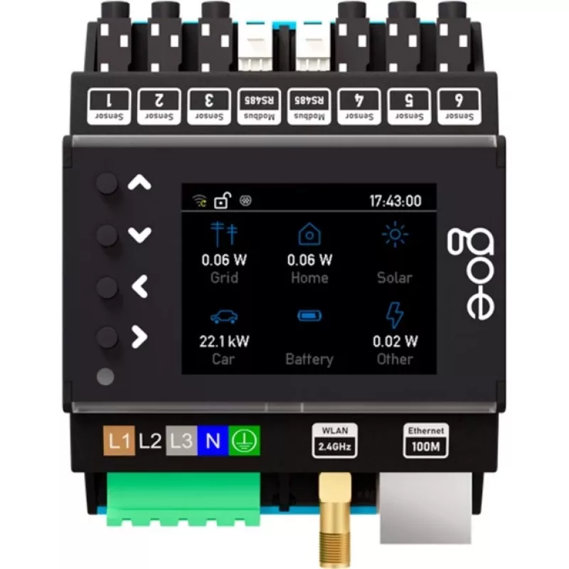 Ovládač go-e pre go-e Charger (rady Gemini a HOME), čierny