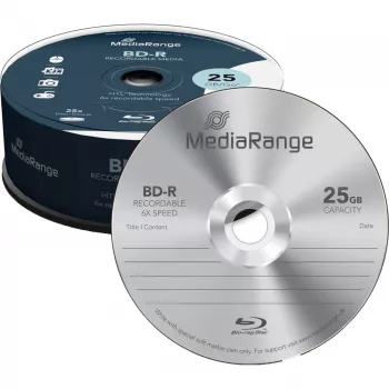 BD-R médium MediaRange MR514 25 GB 25 ks