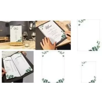 Papier Sigel DP626 A4 90 g/m² biely zelený – A4 tlačový a kopírovací papier, 90 g/m², biely so zeleným akcentom