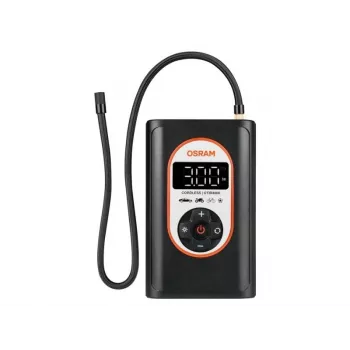 Hustilka Ledvance O4062172306294 — 12V nabíjací kompresor, 8,3 bar, digitálny displej