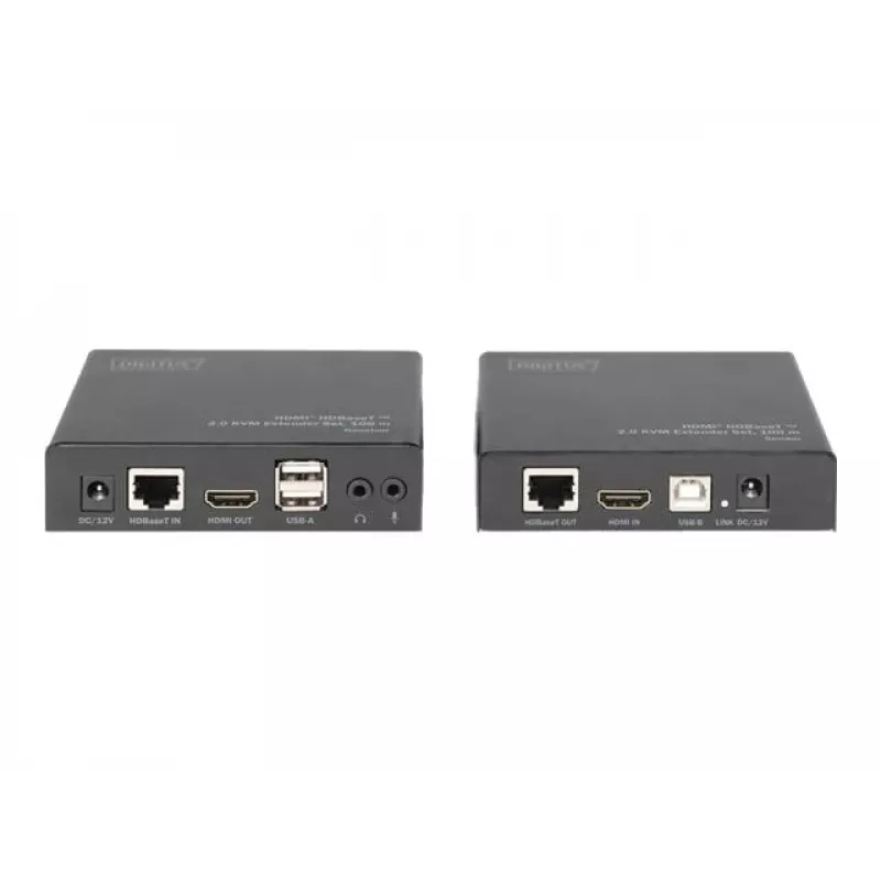 Digitus 4K HDMI HDBaseT™ 2.0 KVM predlžovač sada, 100 m