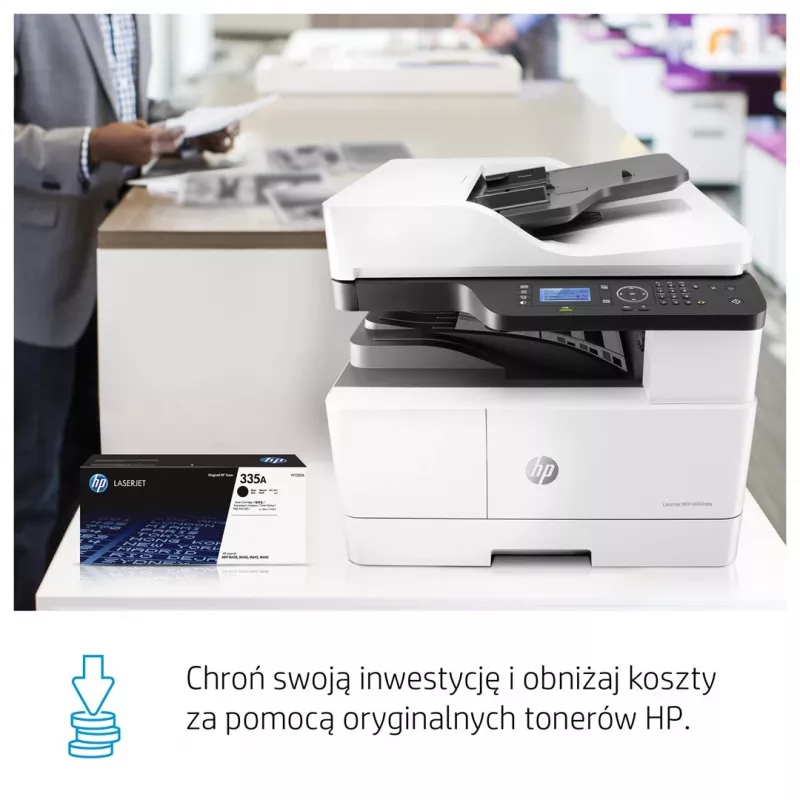 All-in-One tlačiareň HP LaserJet M443nda laserová A3 1200 x 1200 DPI 24 str./min